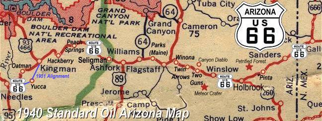 Travel Cyber Route 66 in Arizona